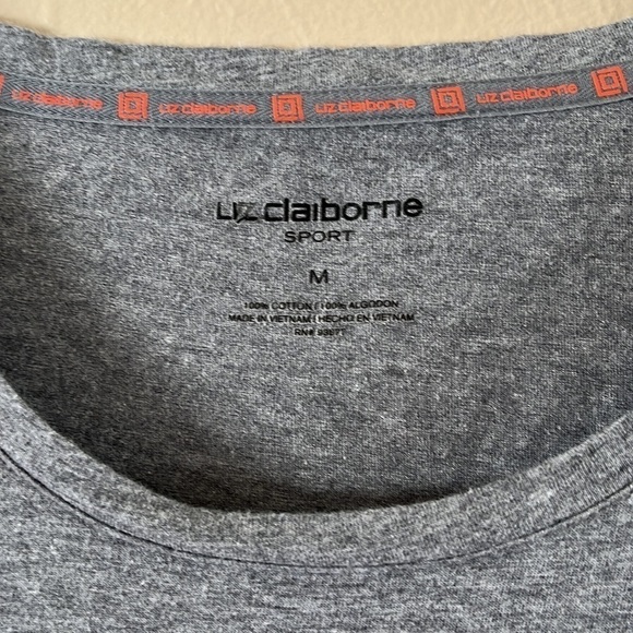 Liz Claiborne Sport 100% cotton T-shirt size M - Picture 5 of 13